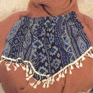 frilly shorts